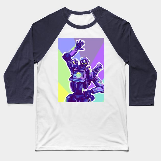 Pathfinder apex legends Baseball T-Shirt by mrcatguys